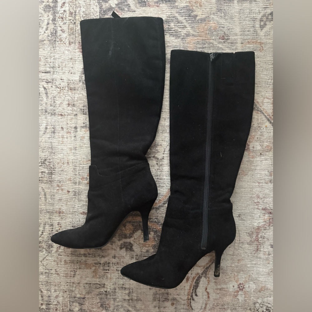 Nine West Black Suede Women's Dress